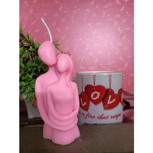 Couple shape scented candle