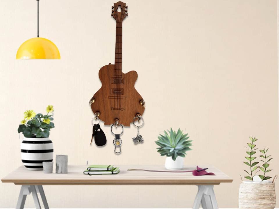 Guitar key holder